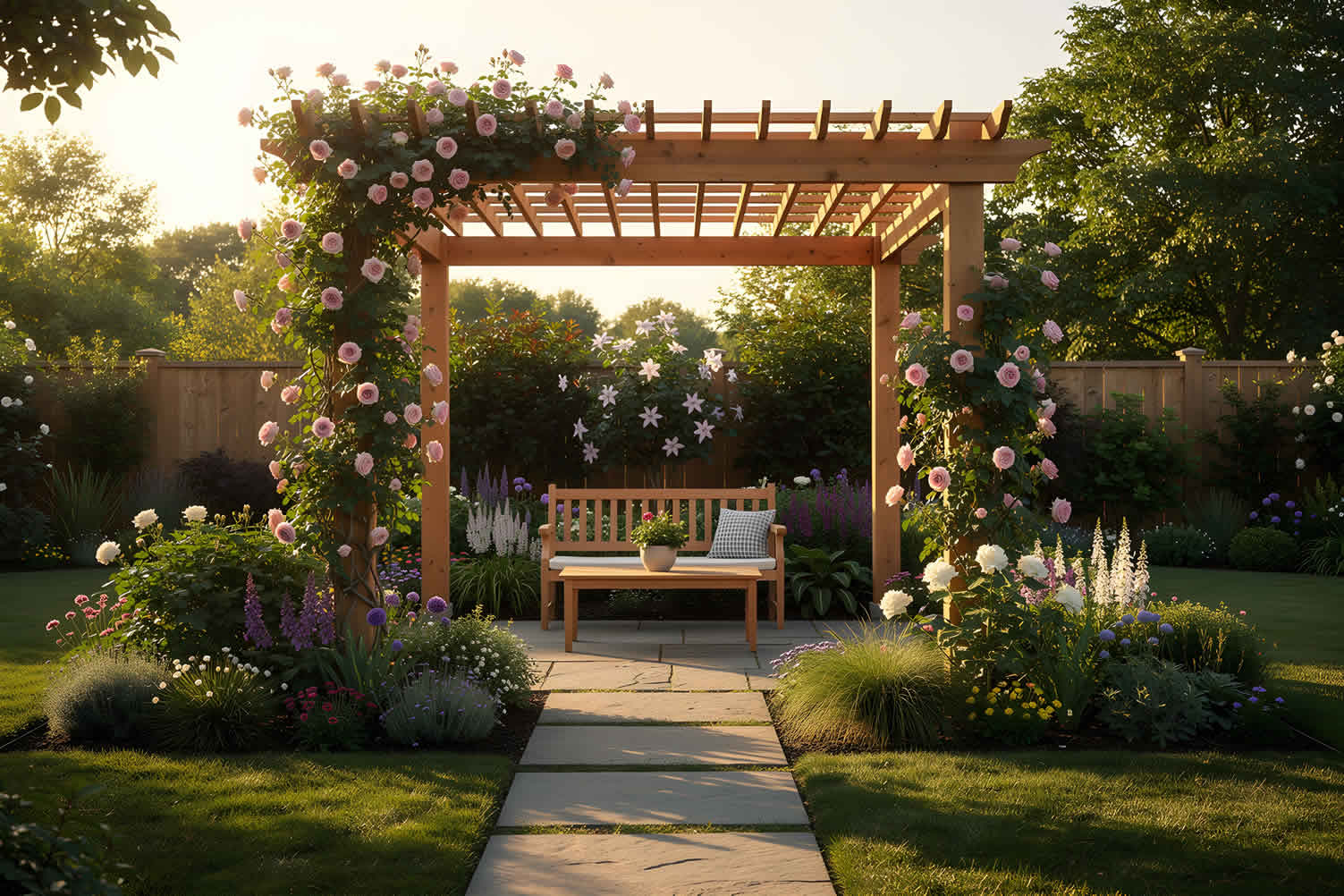 adding a pergola