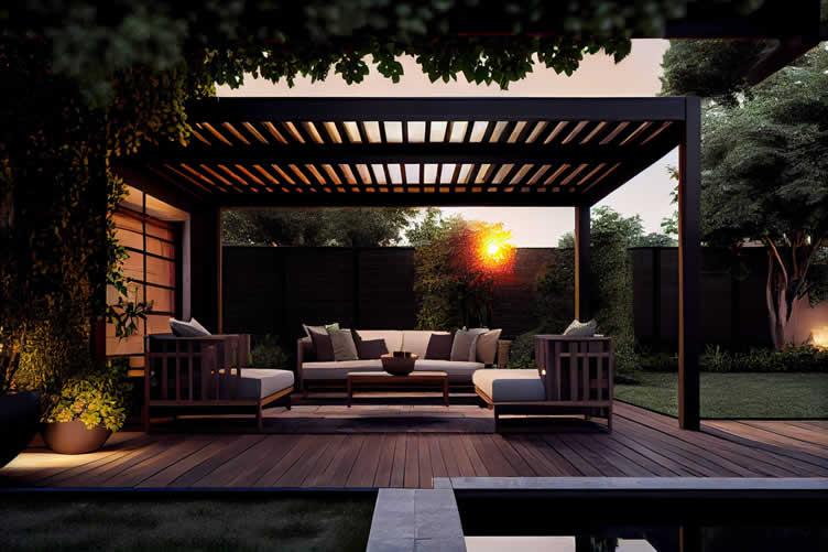 adding a pergola