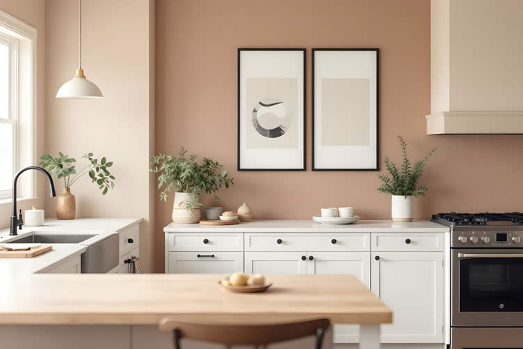 warm earth-tone palettes