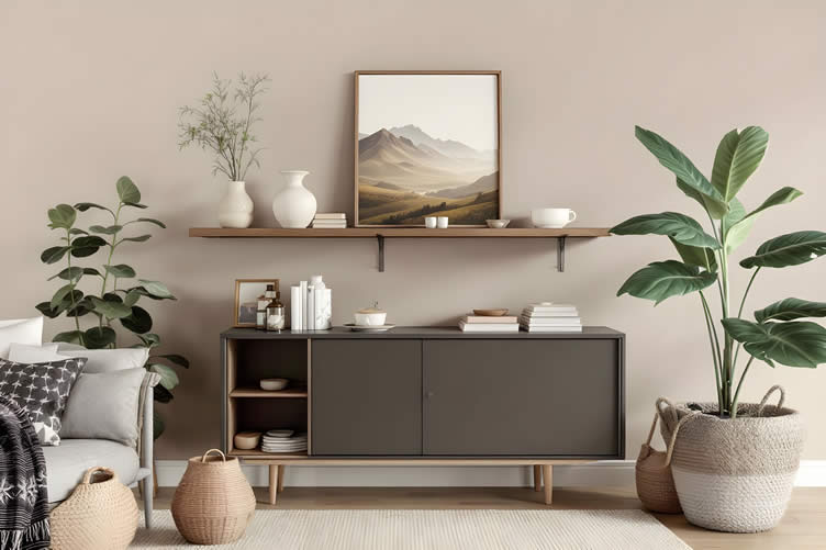 warm earth-tone palettes