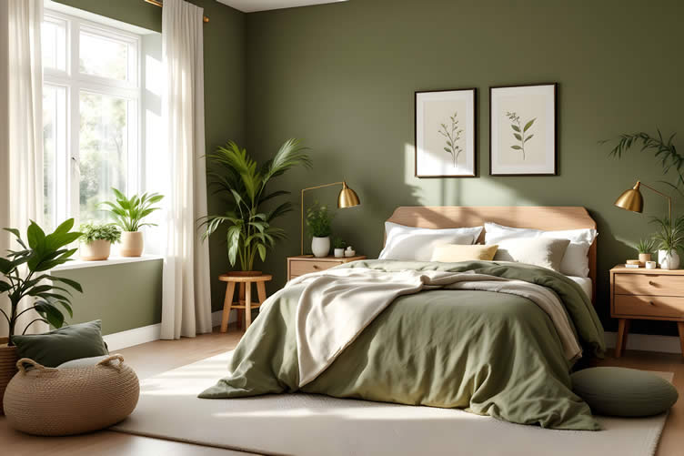 warm earth-tone palettes