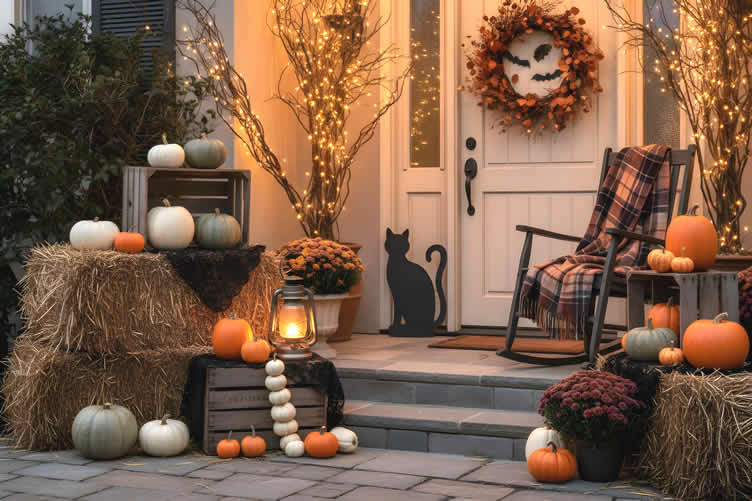 halloween porch ideas