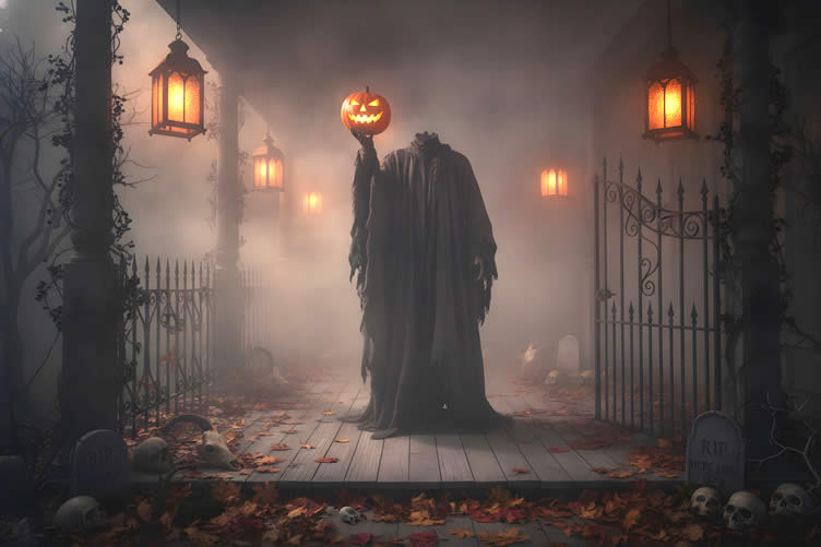 halloween porch ideas