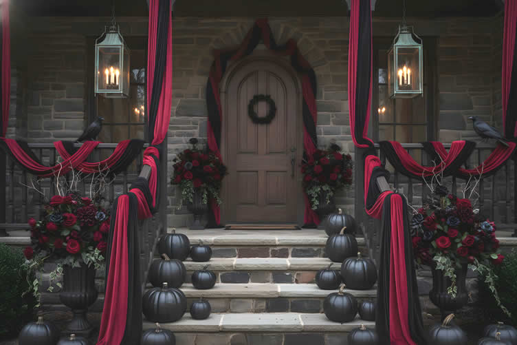 halloween porch ideas