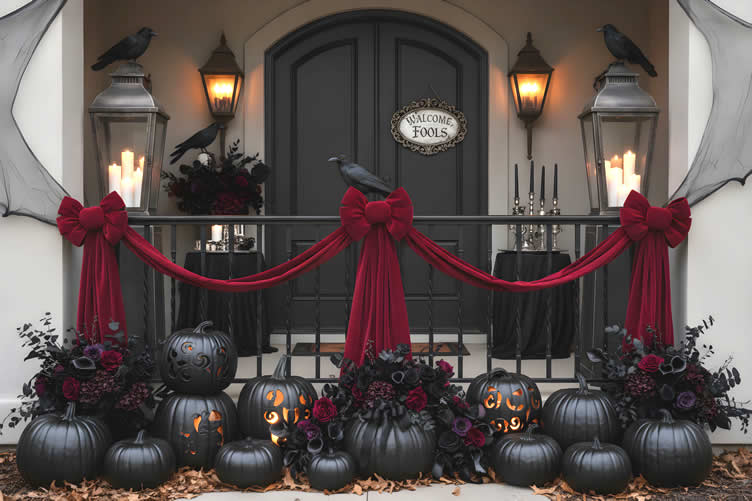 halloween porch ideas