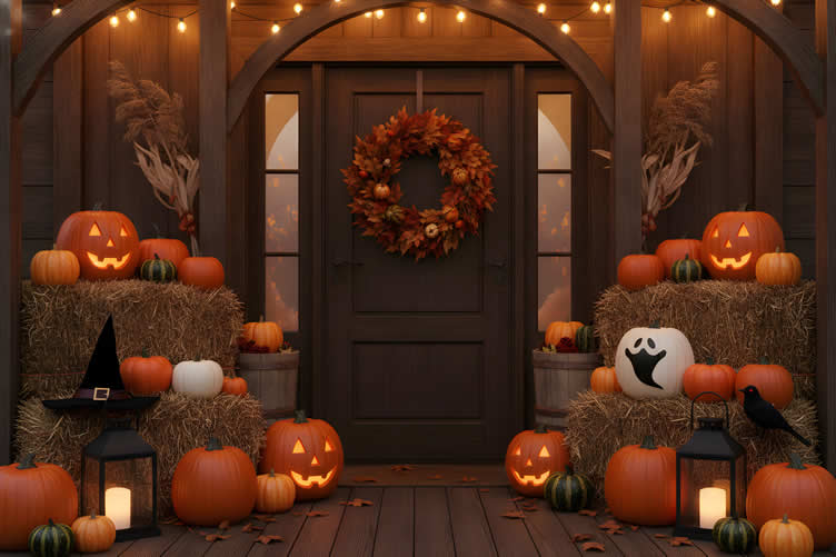 halloween porch ideas