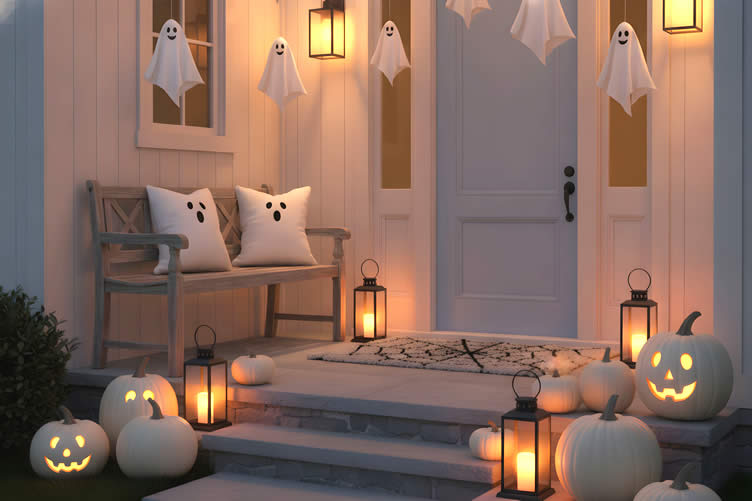 halloween porch ideas
