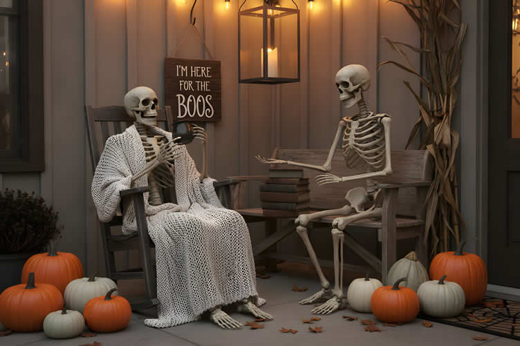 halloween porch ideas