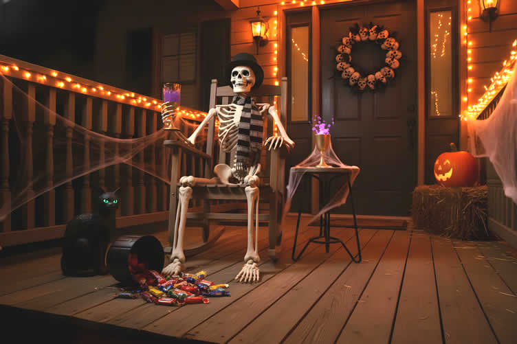 halloween porch ideas