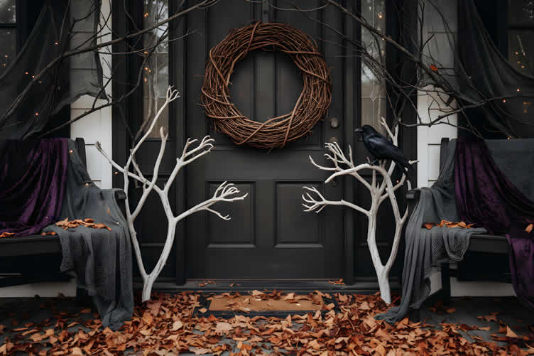 halloween porch ideas