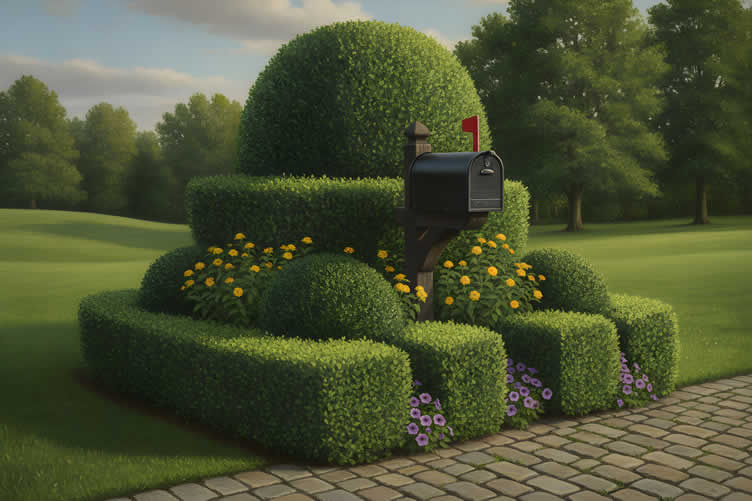 mailbox landscaping