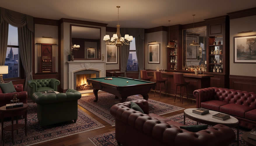 design a recreation room