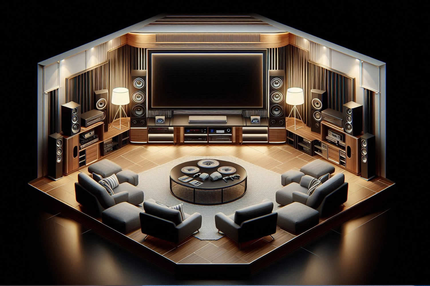 design a recreation room