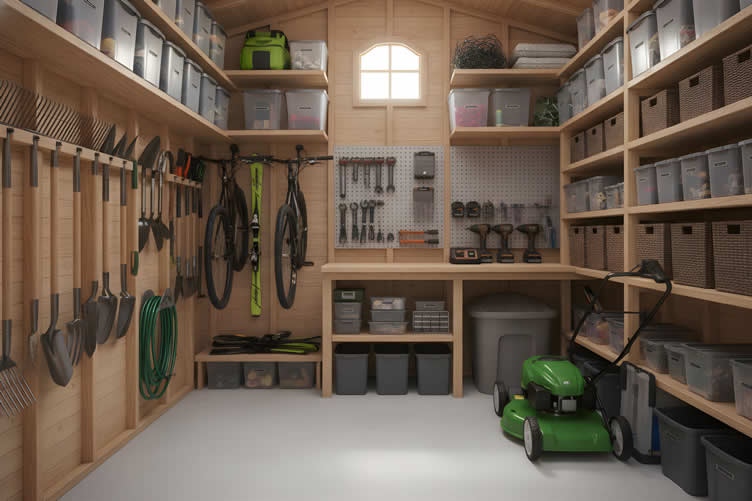 backyard shed size