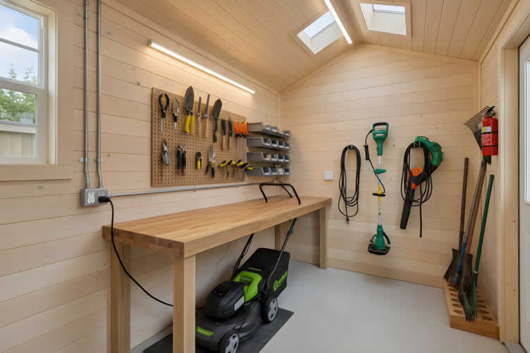 backyard shed size