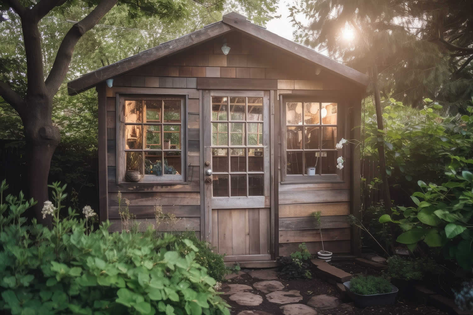 backyard shed size