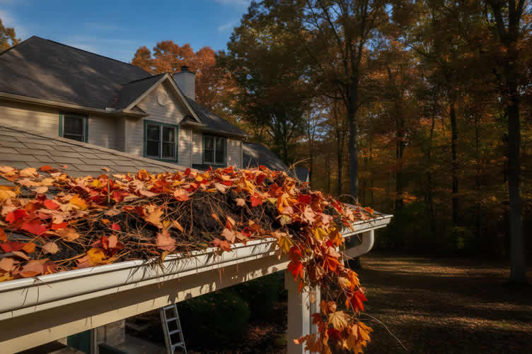 fall yard cleanup