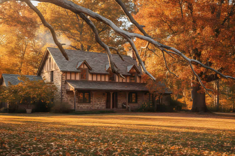 fall yard cleanup