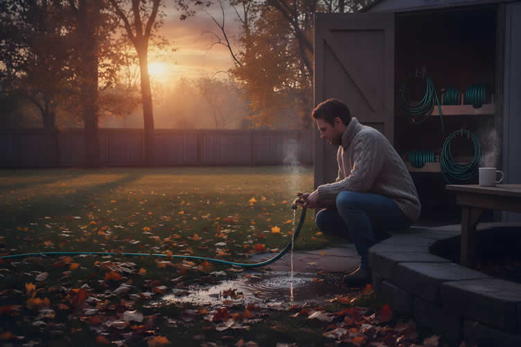 fall yard cleanup