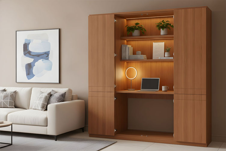 hidden home office