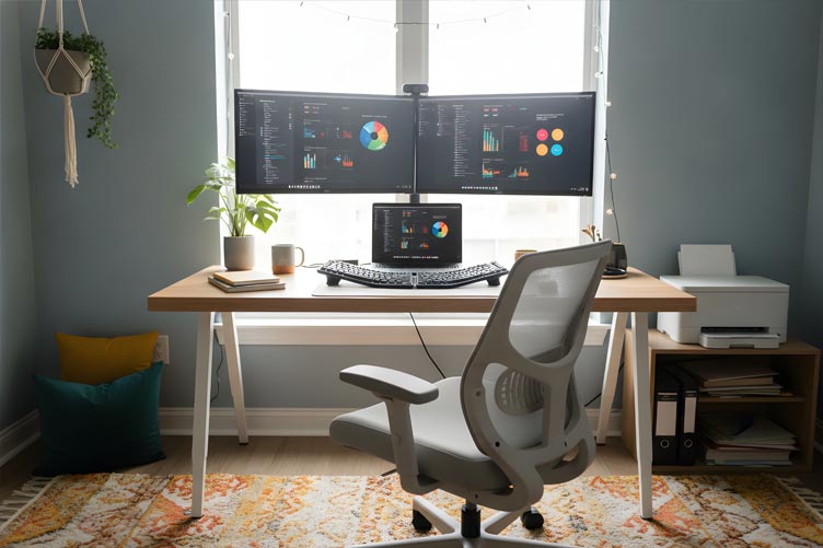 hidden home office