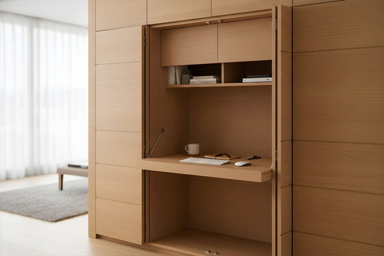 hidden home office