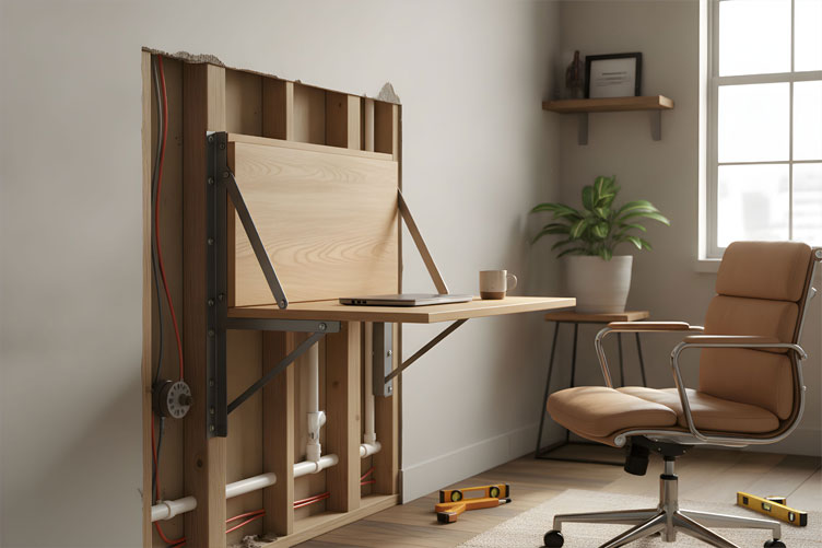 hidden home office