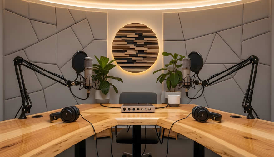 home podcasting station