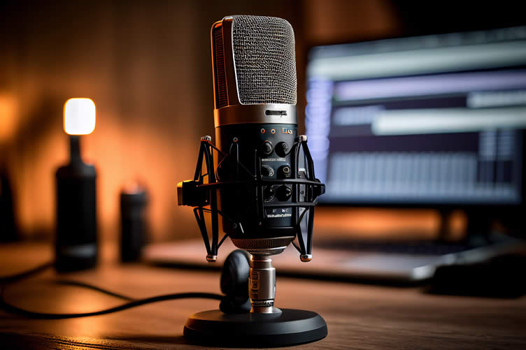 home podcasting station