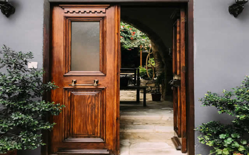 French Doors Instead Of A ???