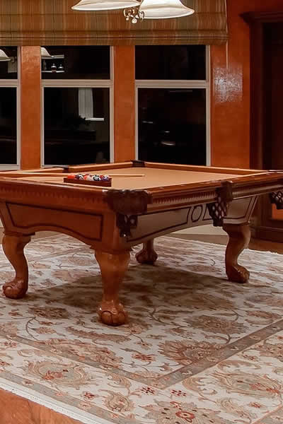 billiard room